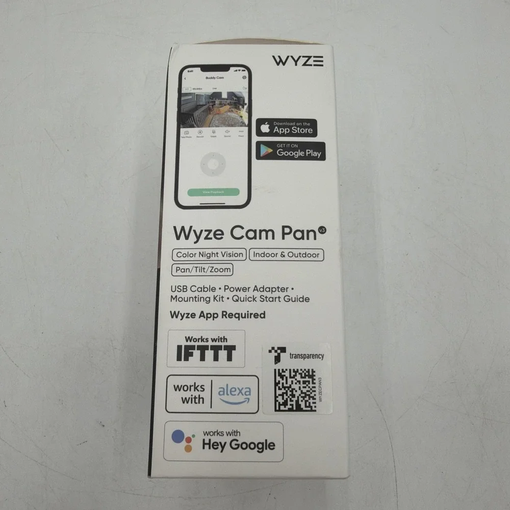 Wyze Cam Pan Indoor Outdoor Camera White WYZECPAN3 Tested